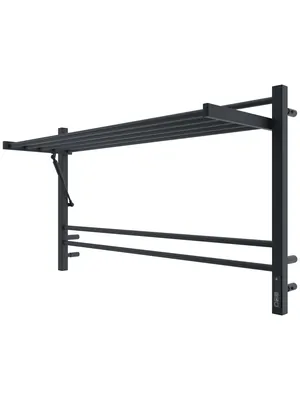 Полотенцесушитель TERMINUS П8 (ШВ:1000х600) электро, sensor quick touch, КС, черный муар