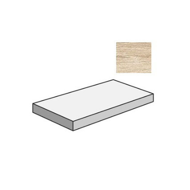 Sant Agostino Yorkwood CSAGDYHO12 Gradone Angolare Dx Honey 33x120 матовая