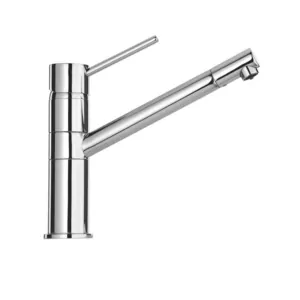 Смеситель для кухни Paini однозахватный,высокий,поворотный излив, цвет: хром 78CR573KM