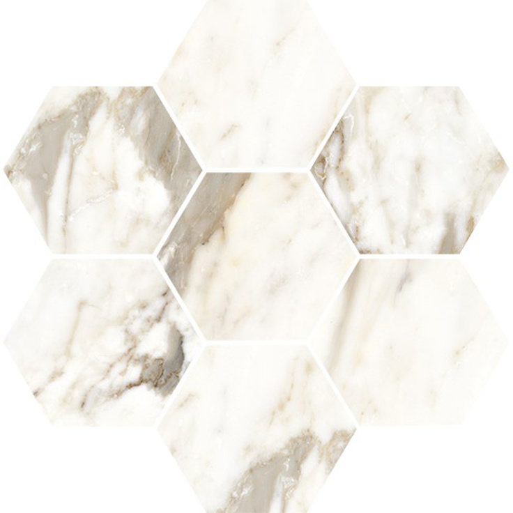 Vallelunga Luce Grey Esagona T7 Satin Finish 28x30