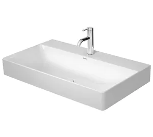 Умывальник Duravit 800х470 шлиф., без отверстия под смеситель, без перелива 2353800079