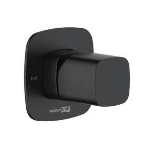 Смеситель WasserKRAFT 9151 для душа, однозахватный, черный Soft-touch