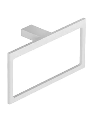 Полотенцедержатель KLUDI- настенный, прямоугольный, белый матовый 3197853