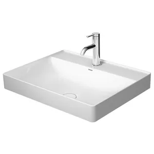 Раковина Duravit 600х470 отверстие под смеситель, без перелива 2354600041