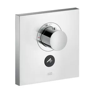 Смеситель Axor 36716000 Highflow для душа, встраиваемый, термостат, 2 потребителя, хром