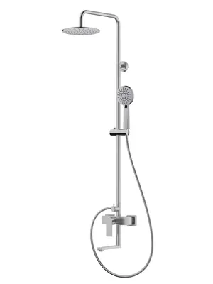Душевая система ESKO настенная, для ванны/душа, верхний/ручной душ, хром ST250EK