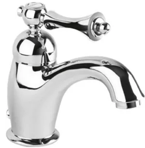 Смеситель CEZARES -LSM1-01-M для умывальника, донный клапан, хром