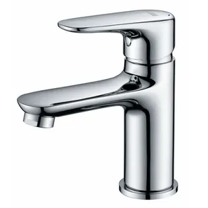 Смеситель для умывальника WasserKRAFT 5603 однозахватный, фиксированный излив, хром