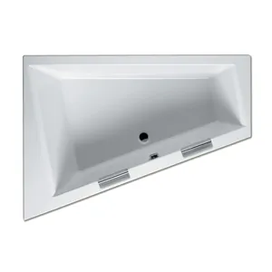 Ванна акриловая RIHO 180х130 R без гидромассажа, асимметричная правая, установка в левый угол