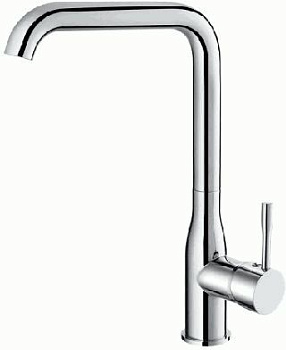 Смеситель Ledeme для кухни, поворотный излив, однозахватный, бежевый матовый L4698M