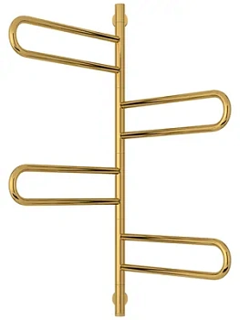 СУНЕРЖА 4.0-4С Полотенцесушитель 978х535, поворотный, 130Вт, золото 03-0823-0978