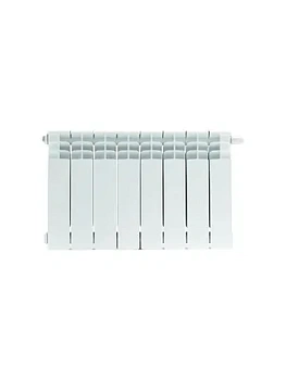 Радиатор STOUT Ventil 350 8 секций, биметалл, нижнее правое подключение,белый SRB-3320-035008