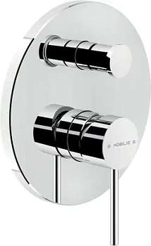 Смеситель NOBILI для ванны/душа, встраиваемый, внешняя часть, хром VE125100/ECR