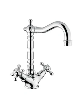 Смеситель для раковины Migliore двухзахватный, хром 19503 (ML.REV-434.CR)