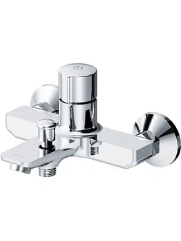 Смеситель AM.PM TouchReel для ванны/душа нажимной, короткий излив 162мм, хром F85A10500