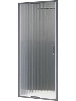 Душевая дверь RGW SV-05Gr (1000х1950) распашная, ребристое стекло 8 мм, серый 70320510-1510