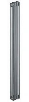 Радиатор стальной трехтрубчатый RIFAR 3180-4 секции, титан, боковое подключение