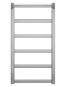 GROTA Полотенцесушитель водяной 430х800 полиров. нерж. сталь, нижнее. покл. D-1/2"