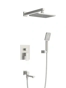 Душевая система CEZARES -VDSET-IN с изливом, сатин