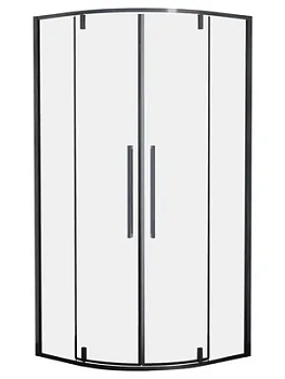 Душевой уголок RGW SV-53B (1000х1000х2000) полукруг, ст. 6мм прозрачное/черный 06325300-14