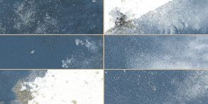 Плитка керамическая настенная FS TRADITION BRICK Blue 20x40 см