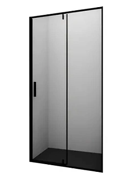Душевая дверь WasserKRAFT Elbe 74P05 (1200х2000) распашная, профиль черный