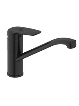 Смеситель Iddis для кухни MALBL00i05 однозахватный, излив 152мм, черный матовый
