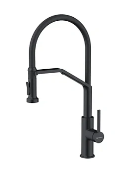 Смеситель для мойки Omoikiri 2 Plus-SB-GB-BL графит/черный, кран для питьевой воды 4994495