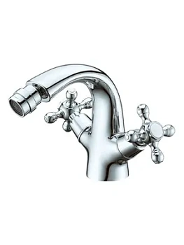 Смеситель Boheme Chromo 276 для биде, на 1 отверстие, двухзахватный, хром