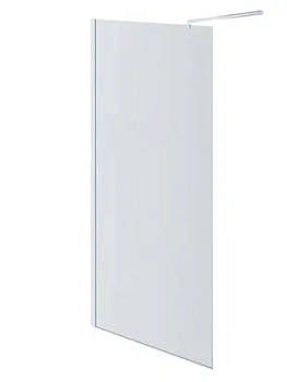 Душевая стенка АКВАТЕК AQ WIW 11020CH 1100х2000 без поддона, стекло прозрачное/профиль хром