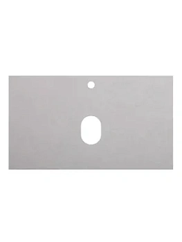 Столешница BelBagno (816x468х10) керамогранит, 1 отв. под смеситель, Cemento KEP-80-CEM