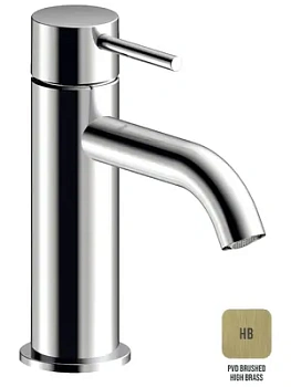 Смеситель для раковины Almar на 1 отверстие, высота 160 мм, латунь брашированная E214000.HB