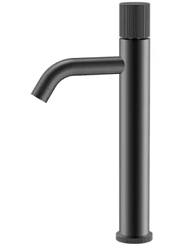 Смеситель Boheme 122-GM.3 для раковины, на 1 отверстие,однозахватный, ручка linea, графит