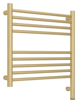 СУНЕРЖА прямая Полотенцесушитель 500х500 шампань матовая МЭМ правый 022-6005-5050