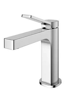 Смеситель для раковины BelBagno -LVM-CRM-W0 230мм, однозахватный, без донного клапана, хром