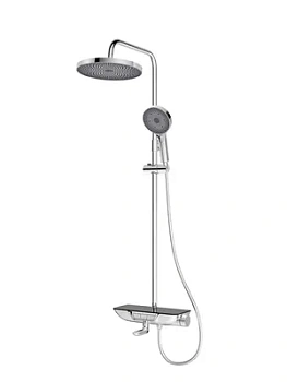 Душевая система Iddis HOMESPA смеситель для ванны/душа, верхний/ручной душ, хром SPASBBTi06