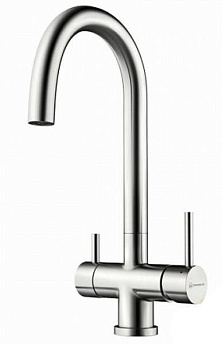 Душевой уголок Triton В (90х90) средний поддон, стекло 4 мм матовое/профиль белый DK221_1