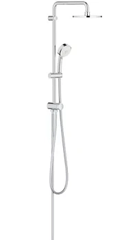 Душевой набор Grohe 27394002 ручной и верхний душ, штанга, переключатель