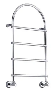 Полотенцесушитель водяной Margaroli Sole 442-4 (980х535) хром, с аркой, 4424704CRNA