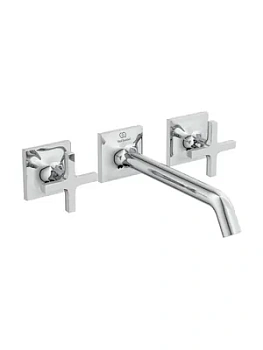 Ideal Standard Смеситель для раковины BD153AA встр., двухзахватный, хром