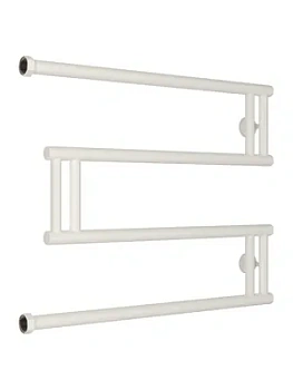 СУНЕРЖА model "M+" Полотенцесушитель 500x650 верт. подкл. белый матовый, 30-4050-5065