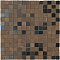 Impronta italgraniti Metaline ML02ME Corten Mosaico Metal 30x30