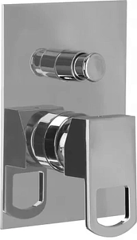 Смеситель CEZARES -VDIM-01-Cr для ванны, встраиваемый с переключателем, однозахватный