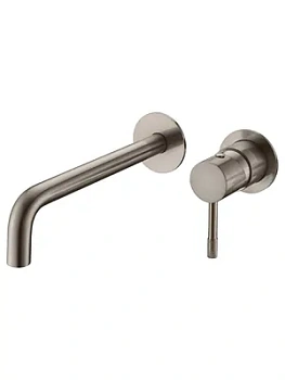 Смеситель Boheme 465-NB для раковины, встраиваемый, однозахватный, никель браш