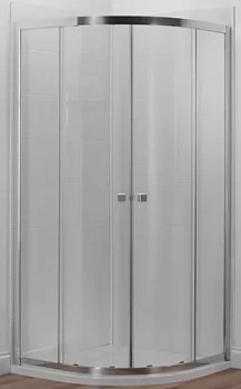 Душевой уголок Jacob Delafon (900х900х1900) полукруглый, стекло прозрач/проф.хром E14R90-GA