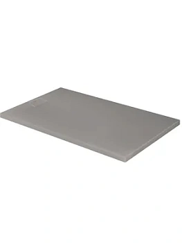 Душевой поддон Duravit 1600х1000 устойчивый к повреждениям, бетонно-серый 720171180000000