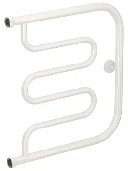 СУНЕРЖА Лира + Полотенцесушитель 500х500 белый, нак. гайка 1"