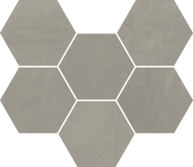 Continuum Iron Mosaico Hexagon Matt 29X25