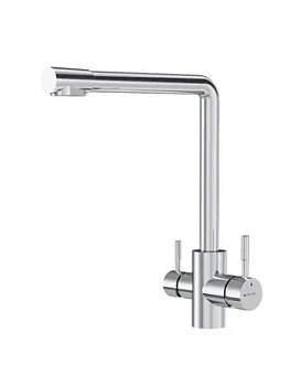 Смеситель для кухни AM.PM F85B05700 L-образный излив, с каналом для фильтр. воды, хром