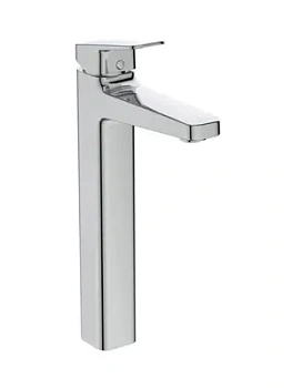 Смеситель для раковины Ideal Standard BD236AA однозахватный, высокий излив 247мм, цвет:хром